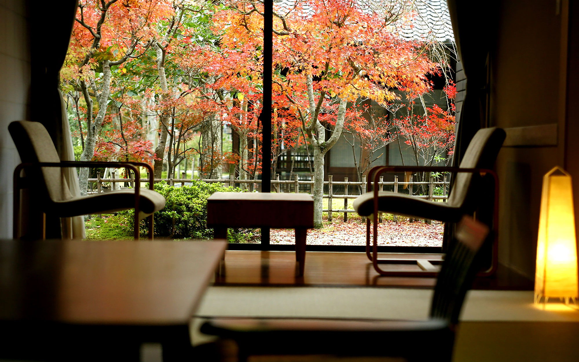 9月　客室紅葉 - 山口県 萩市｜世界遺産［萩城下町］唯一の旅館　萩城三の丸 北門屋敷